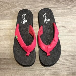 Sanuk Pink Women's Sandals
